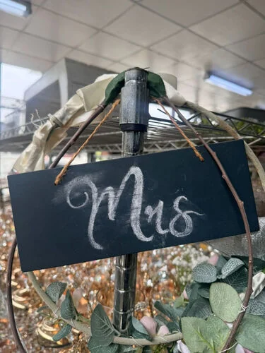Black Board Hanging
