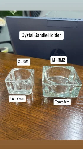 Crystal Candle Holder - M