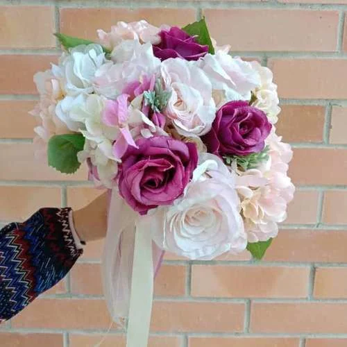 Handbouquet purple