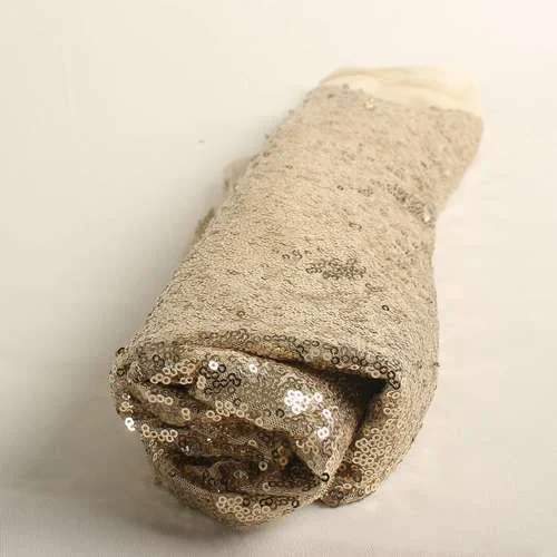 Sequin Beige - 1 Metre
