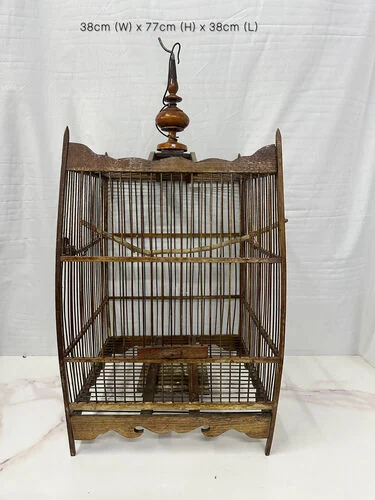 (SM) Antique Javanese Birdcage (sangkar burung)