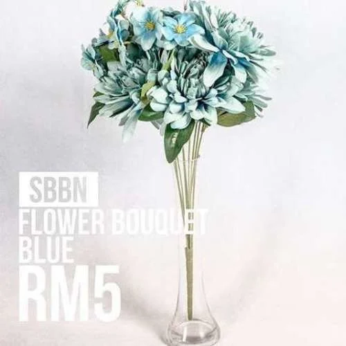 (SM) Flower Bouquet - Blue