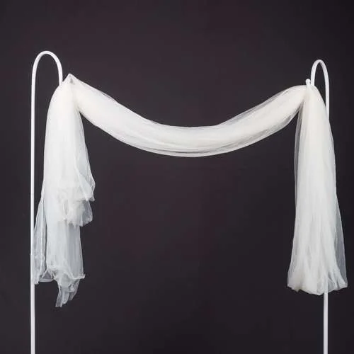 (SM) Lace Netting Off White - 7mtr