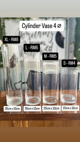 ™ Cylinder Vase 4 Ø - L